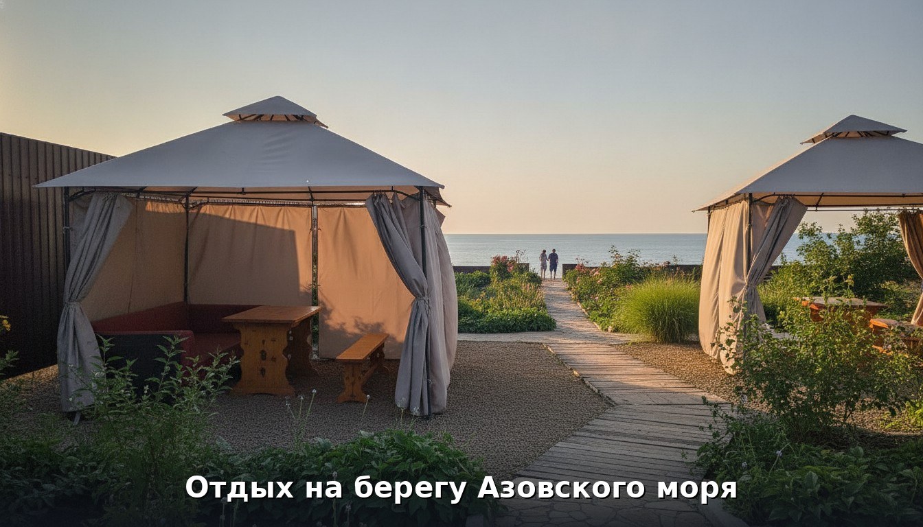 Отдых на берегу Азовского моря — Замок Ксю