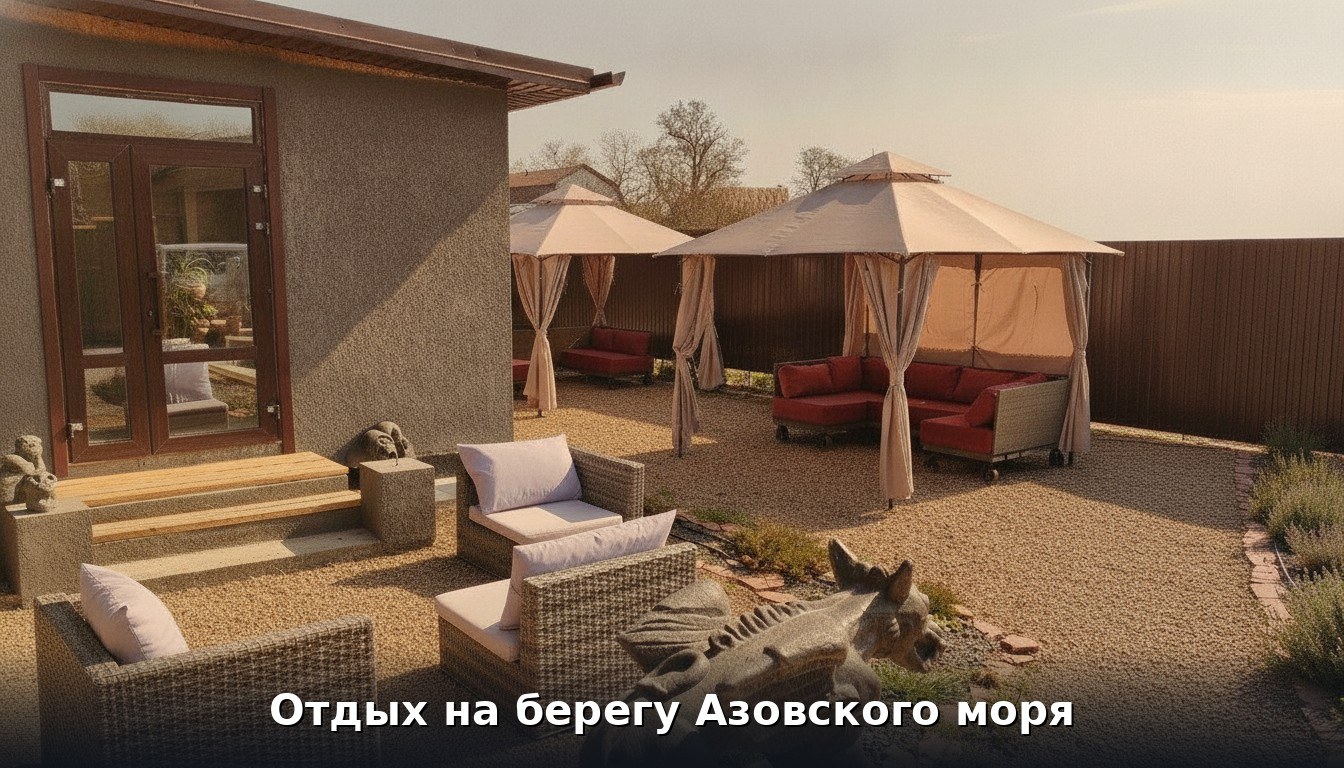 Отдых на берегу Азовского моря — Замок Ксю